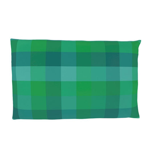 Classic Pillow Case - Emerald Plaid