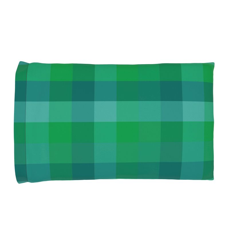 Classic Pillow Case - Emerald Plaid