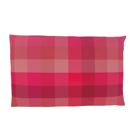 Classic Pillow Case - Crimson Plaid