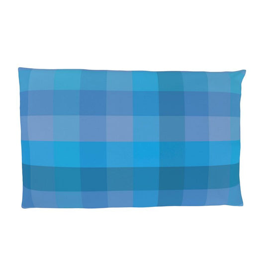 Classic Pillow Case - Aszure Plaid