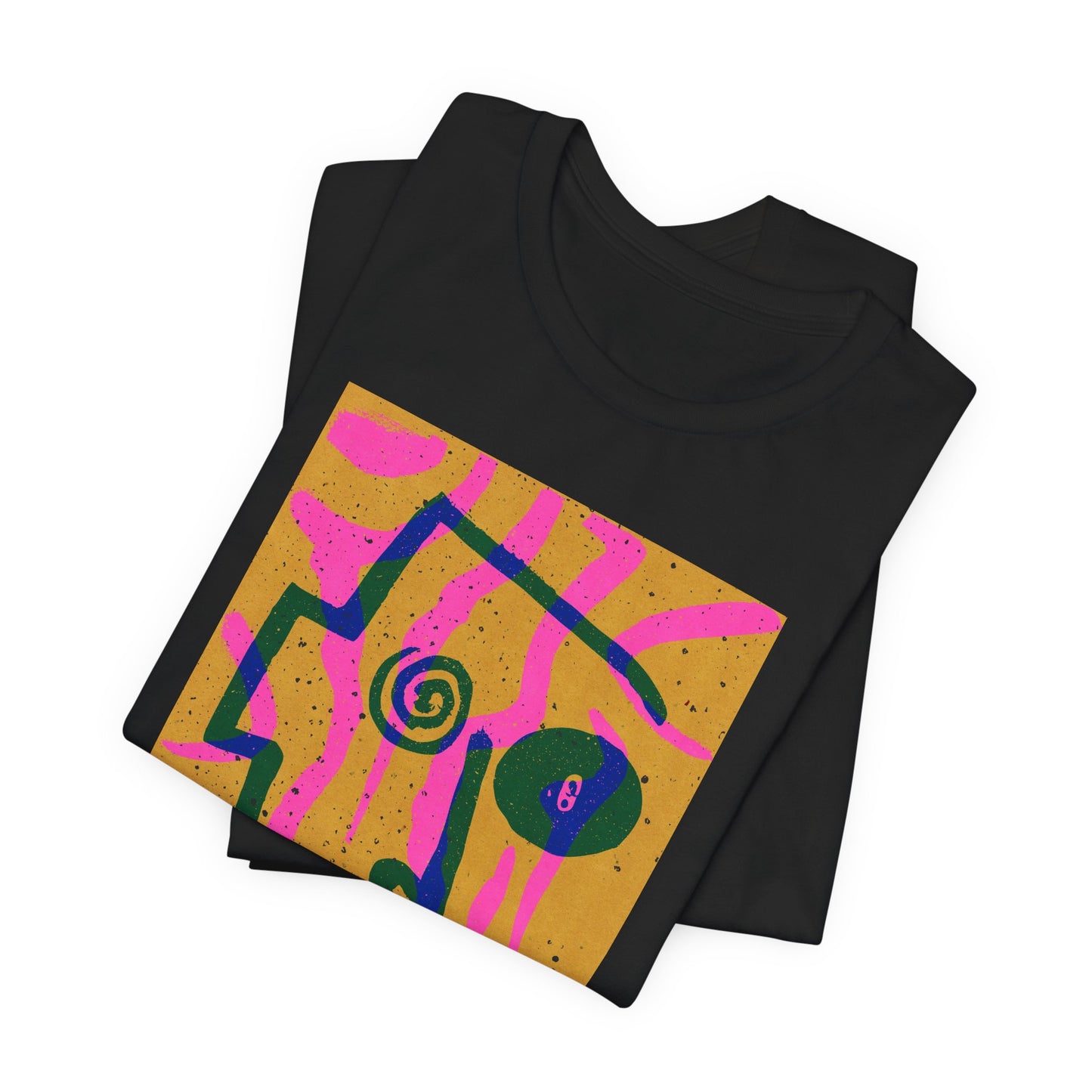 Abstract Art Graphic Tee - Vibrant Unisex Jersey Short Sleeve T-Shirt