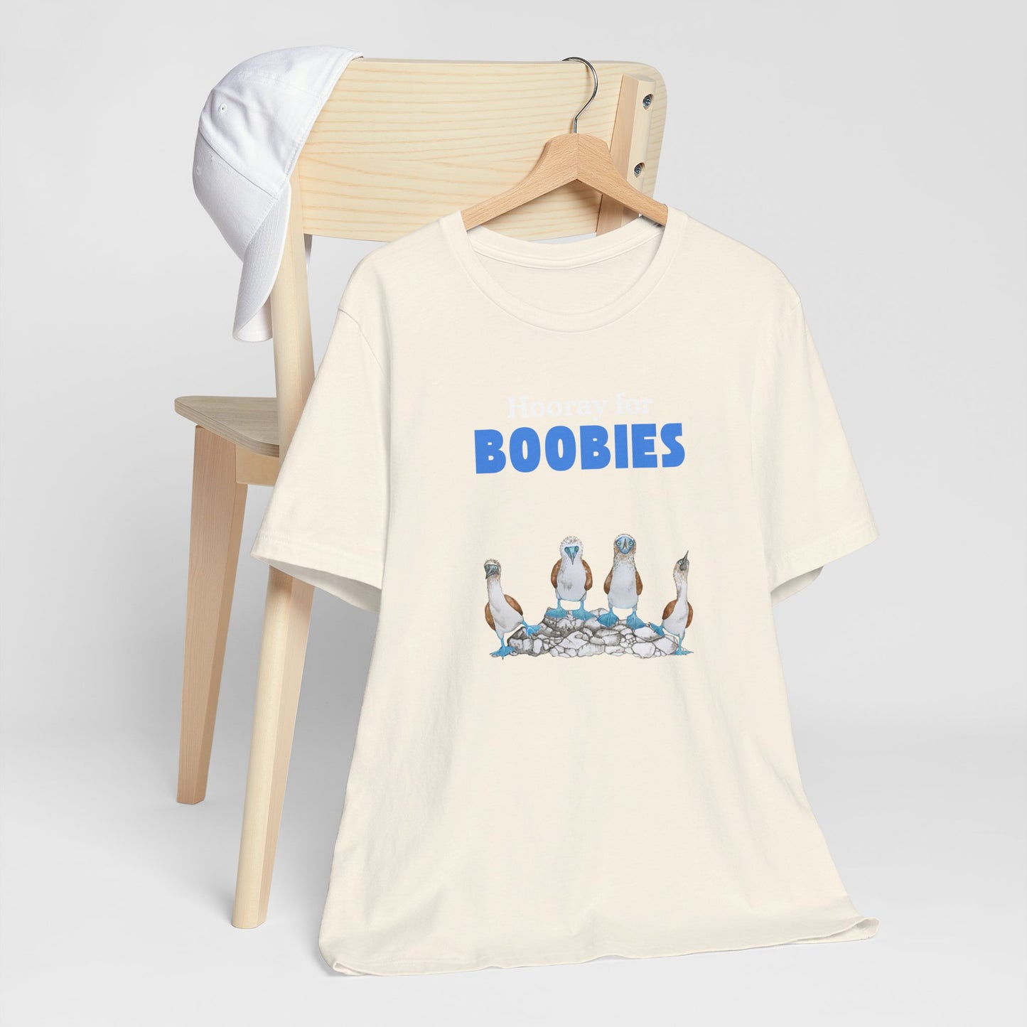 Hooray for Boobies Unisex Jersey Tee - Fun Casual Wear for a Playful Spirit