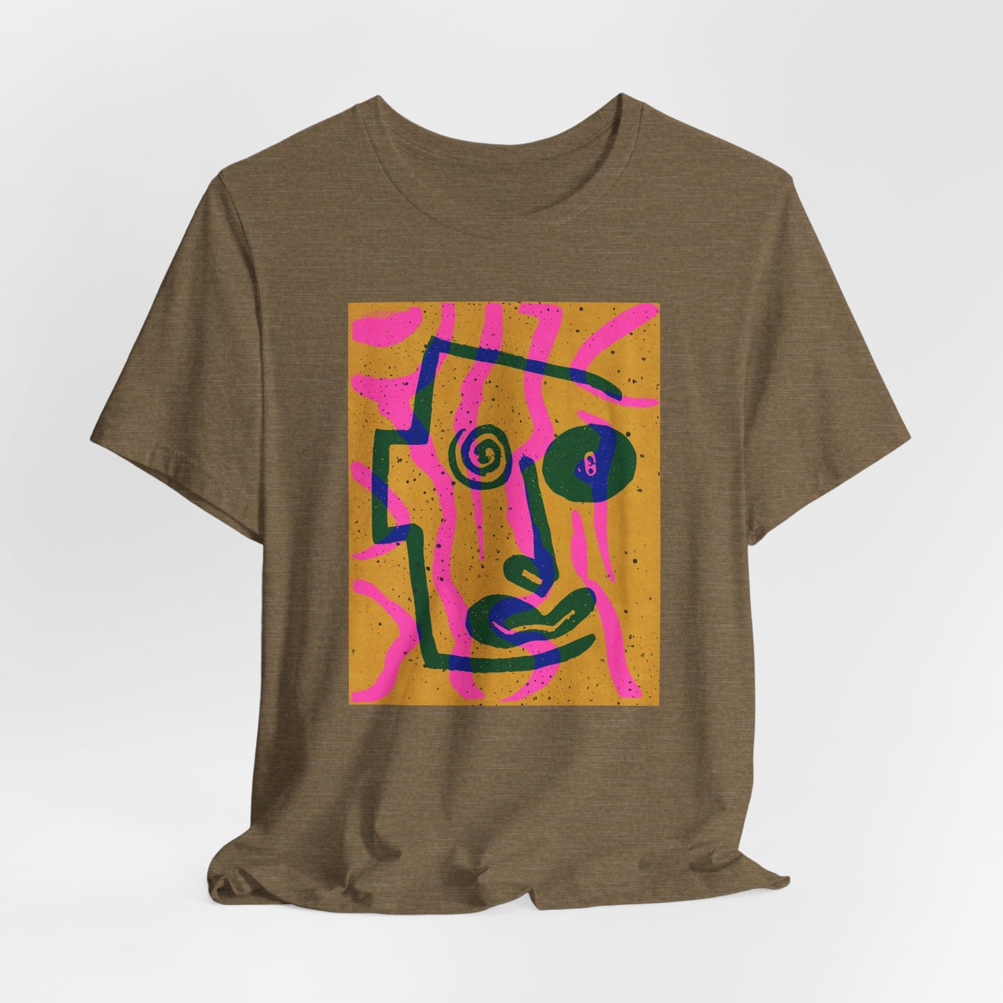 Abstract Art Graphic Tee - Vibrant Unisex Jersey Short Sleeve T-Shirt